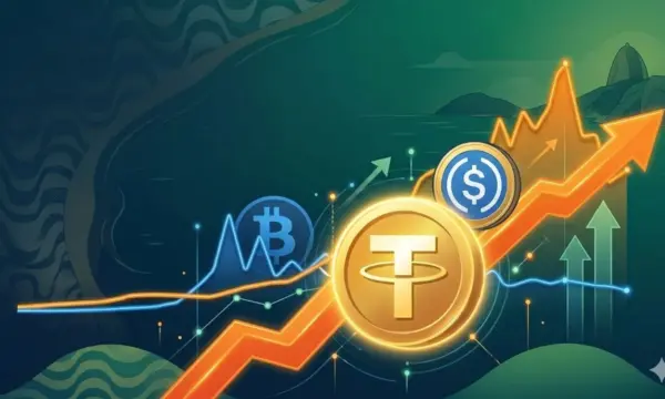 Dólar digital entra pela primeira vez no top 5 de criptoativos mais negociados
